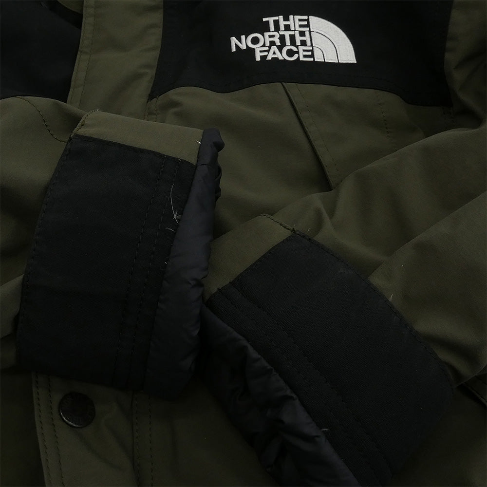 THE NORTH FACE ノースフェイス ND91930 Mountain DOWN Jacket マウンテンダウンジャケット カーキ系 L【中古】