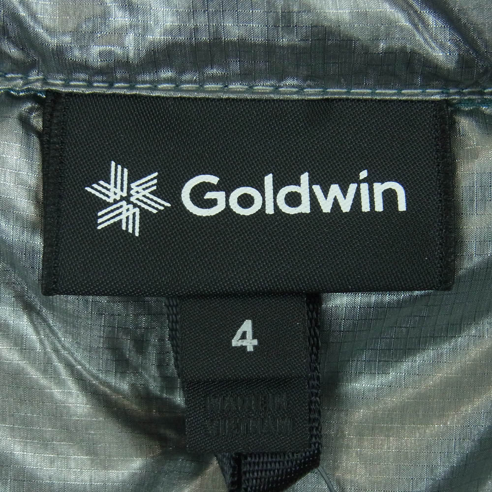 Goldwin ゴールドウィン GM25303 1000FP Sputtering Hooded Down Jacket フィルパワー スパッタリング フーデッド ダウン ジャケット グリーン系 MT MOSS AGATE XL 4【新古品】【未使用】【中古】
