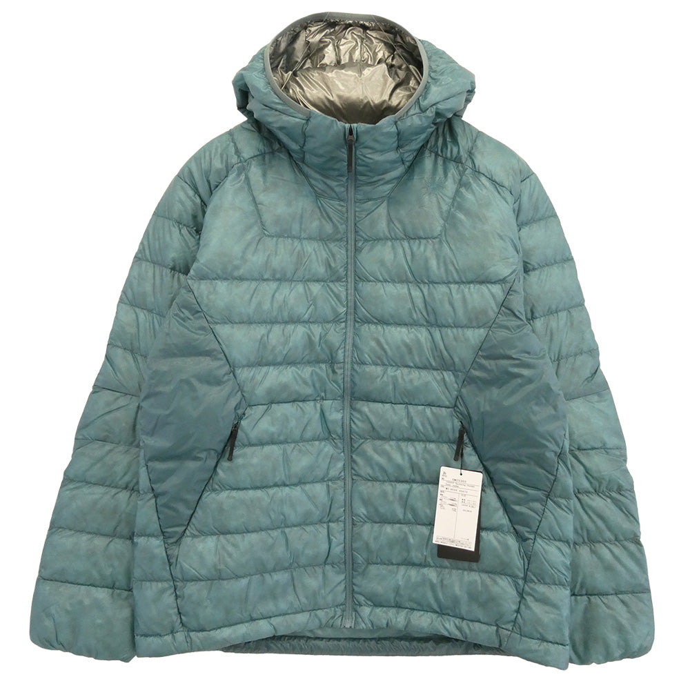 Goldwin ゴールドウィン GM25303 1000FP Sputtering Hooded Down Jacket フィルパワー スパッタリング フーデッド ダウンジャケット MOSS AGATE 4 モスアゲート XL【新古品】【未使用】【中古】