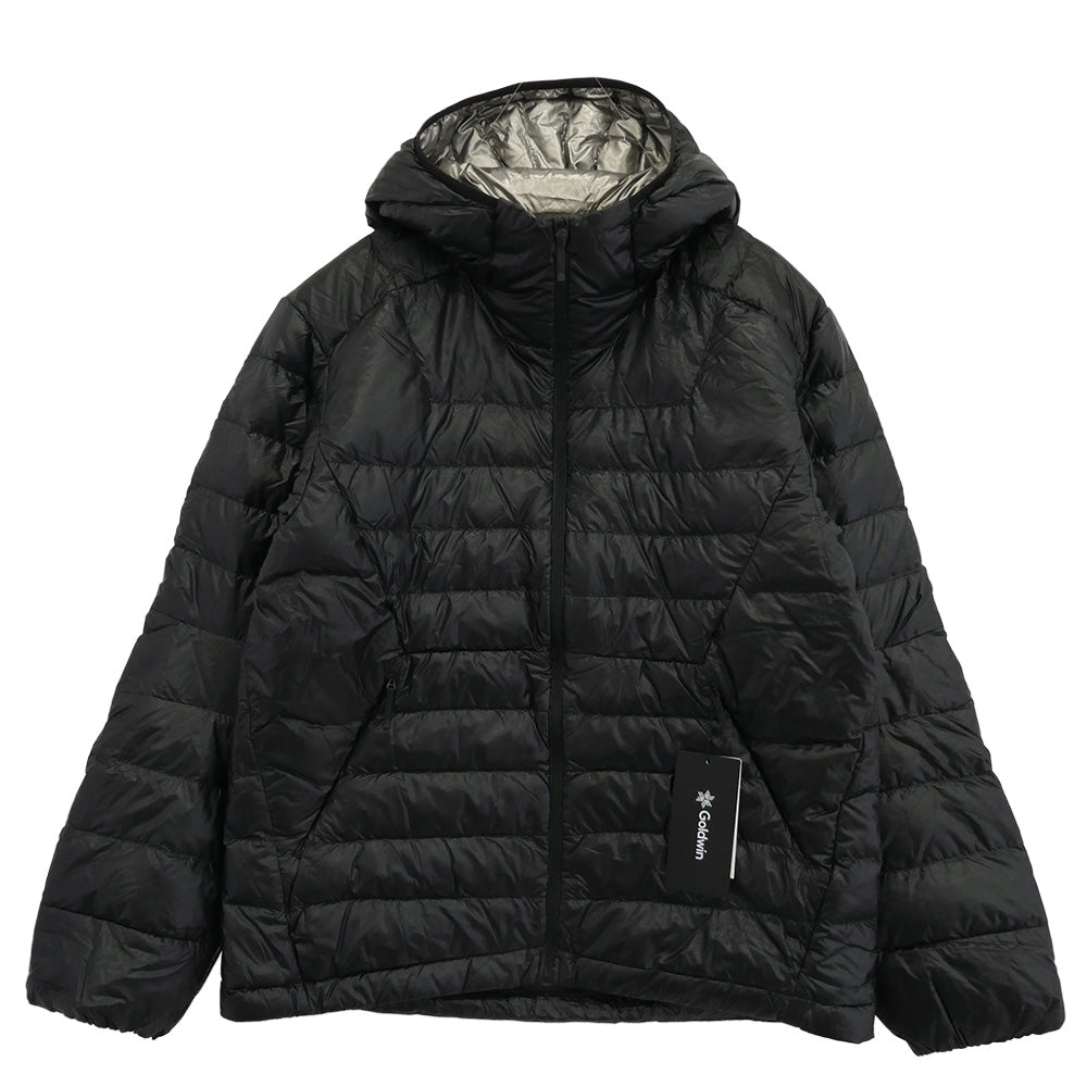 Goldwin ゴールドウィン GM25303 1000FP Sputtering Hooded Down Jacket フィルパワー スパッタリング フーデッド ダウンジャケット BLACK ブラック系 3【新古品】【未使用】【中古】