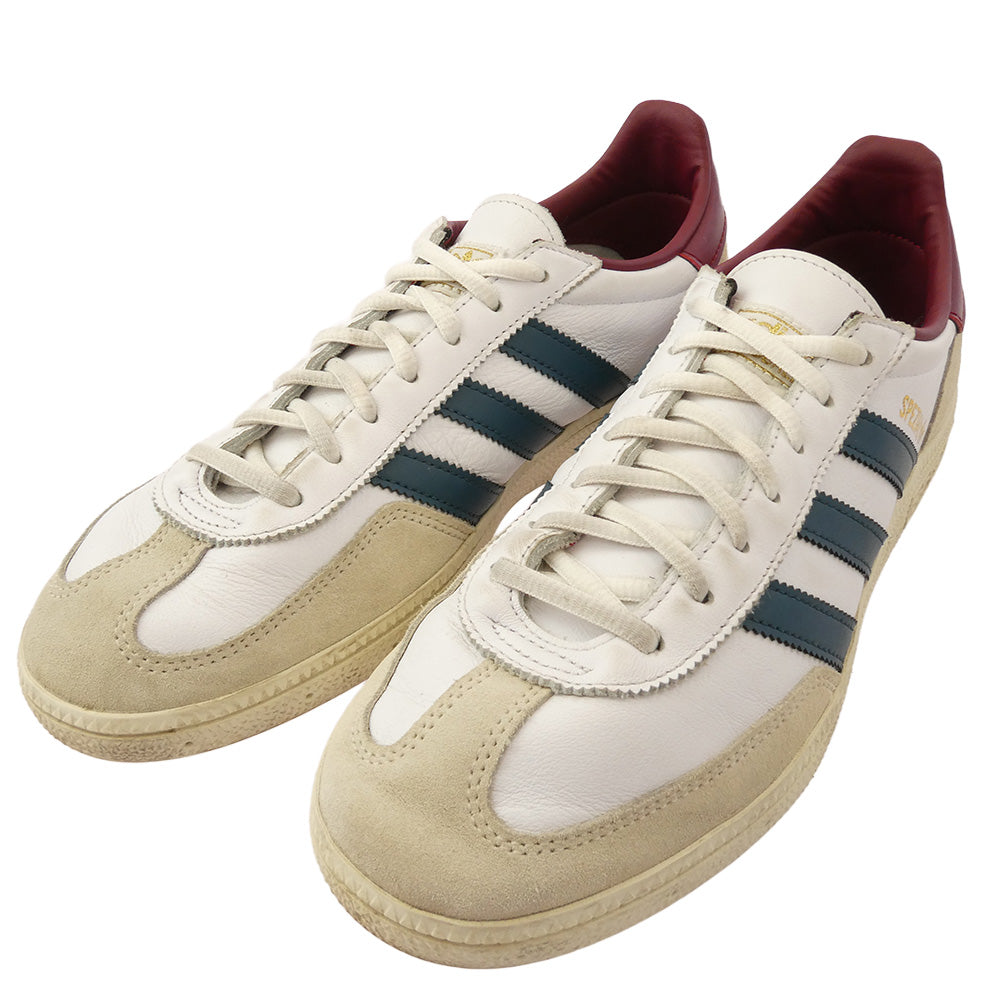 adidas アディダス IF3742 HANDBALL SPEZIAL WHITE NIGHT BURGUNDY ハンドボール スペツィアル シューズ スウェード ホワイト ナイト バーガンディ スニーカー ホワイト系 26cm【中古】