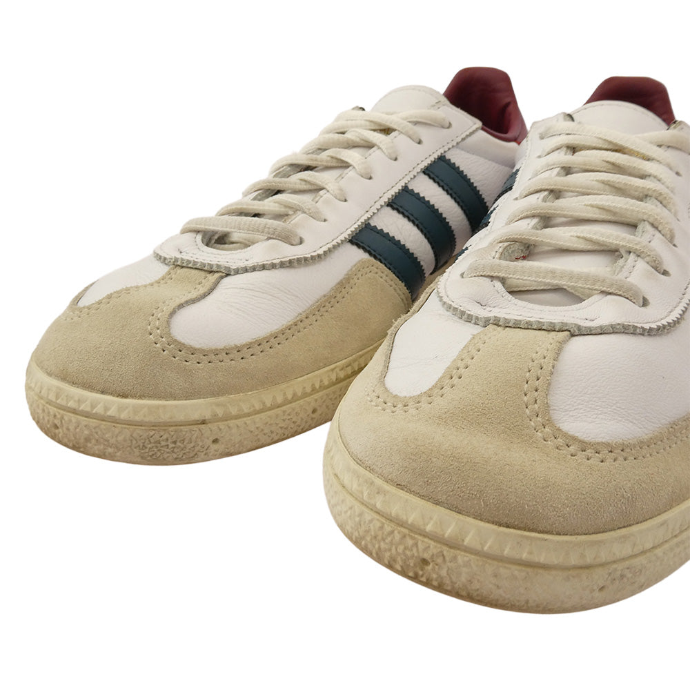 adidas アディダス IF3742 HANDBALL SPEZIAL WHITE NIGHT BURGUNDY ハンドボール スペツィアル シューズ スウェード ホワイト ナイト バーガンディ スニーカー ホワイト系 26cm【中古】