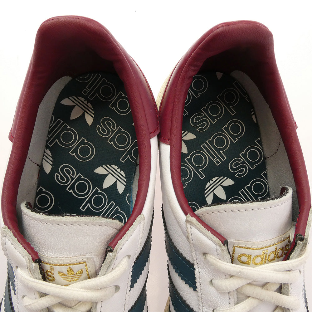 adidas アディダス IF3742 HANDBALL SPEZIAL WHITE NIGHT BURGUNDY ハンドボール スペツィアル シューズ スウェード ホワイト ナイト バーガンディ スニーカー ホワイト系 26cm【中古】