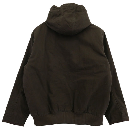 Carhartt カーハート J130-M Washed Duck Insulated Active Jacket LOOSE FIT ダック アクティブ ルーズフィット ジャケット ブラウン系 XL【中古】