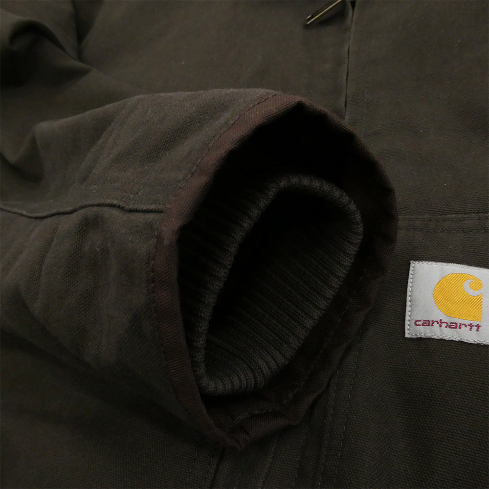 Carhartt カーハート J130-M Washed Duck Insulated Active Jacket LOOSE FIT ダック アクティブ ルーズフィット ジャケット ブラウン系 XL【中古】