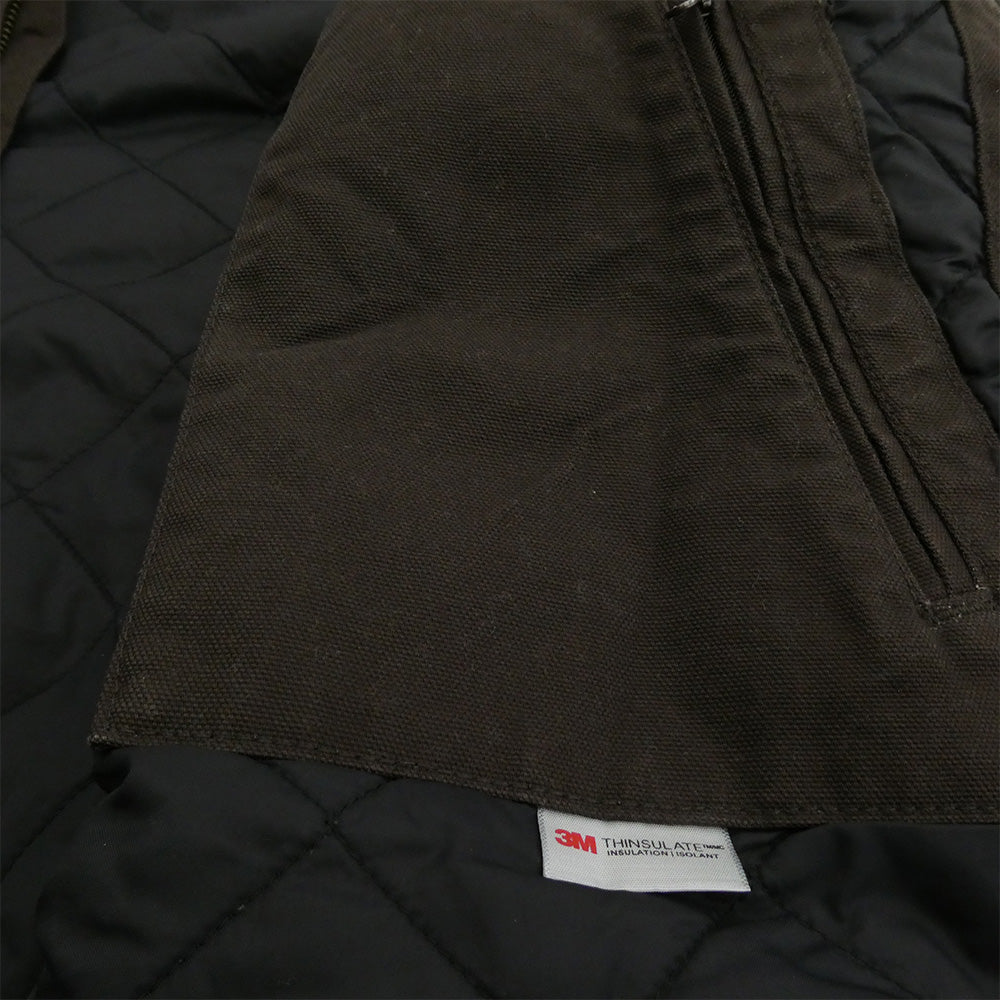 Carhartt カーハート J130-M Washed Duck Insulated Active Jacket LOOSE FIT ダック アクティブ ルーズフィット ジャケット ブラウン系 XL【中古】