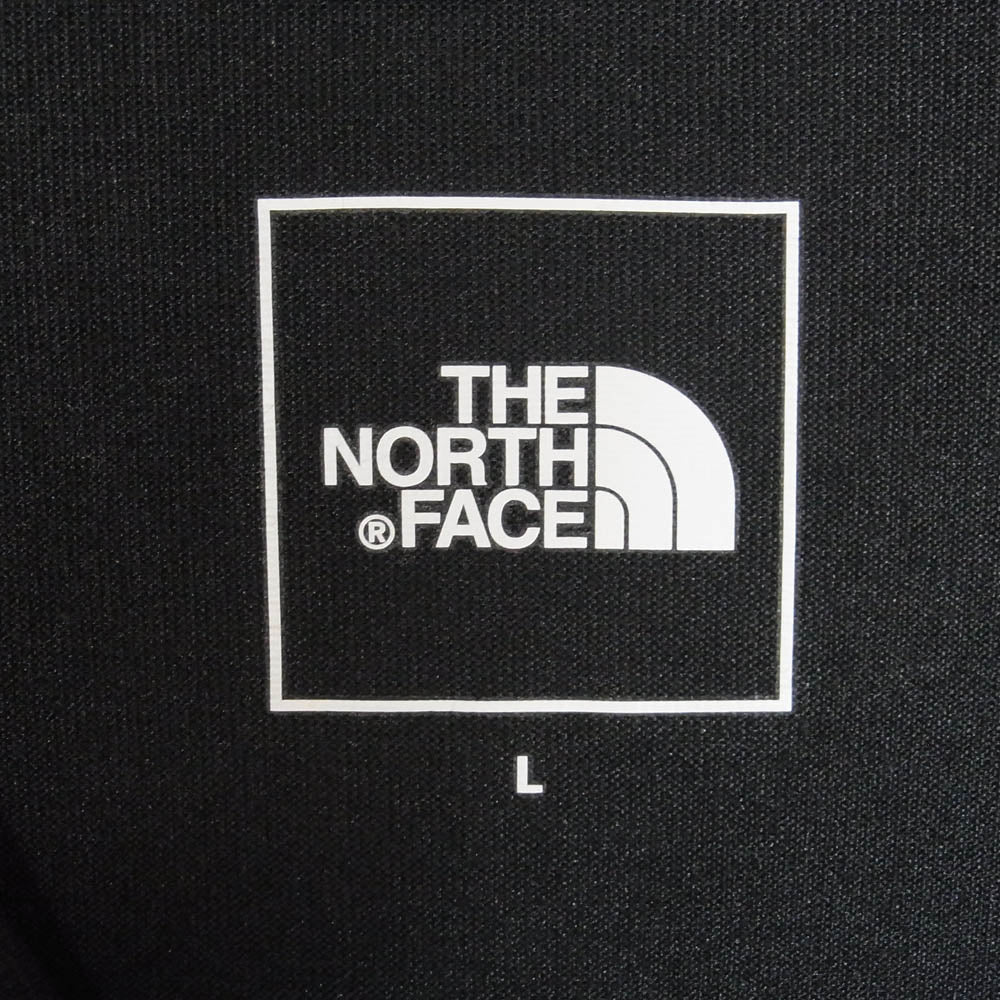 THE NORTH FACE ノースフェイス NT62392 L/S Free Run Crew フリーラン 長袖 クルーネック Tシャツ ロンT ブラック系 L【美品】【中古】