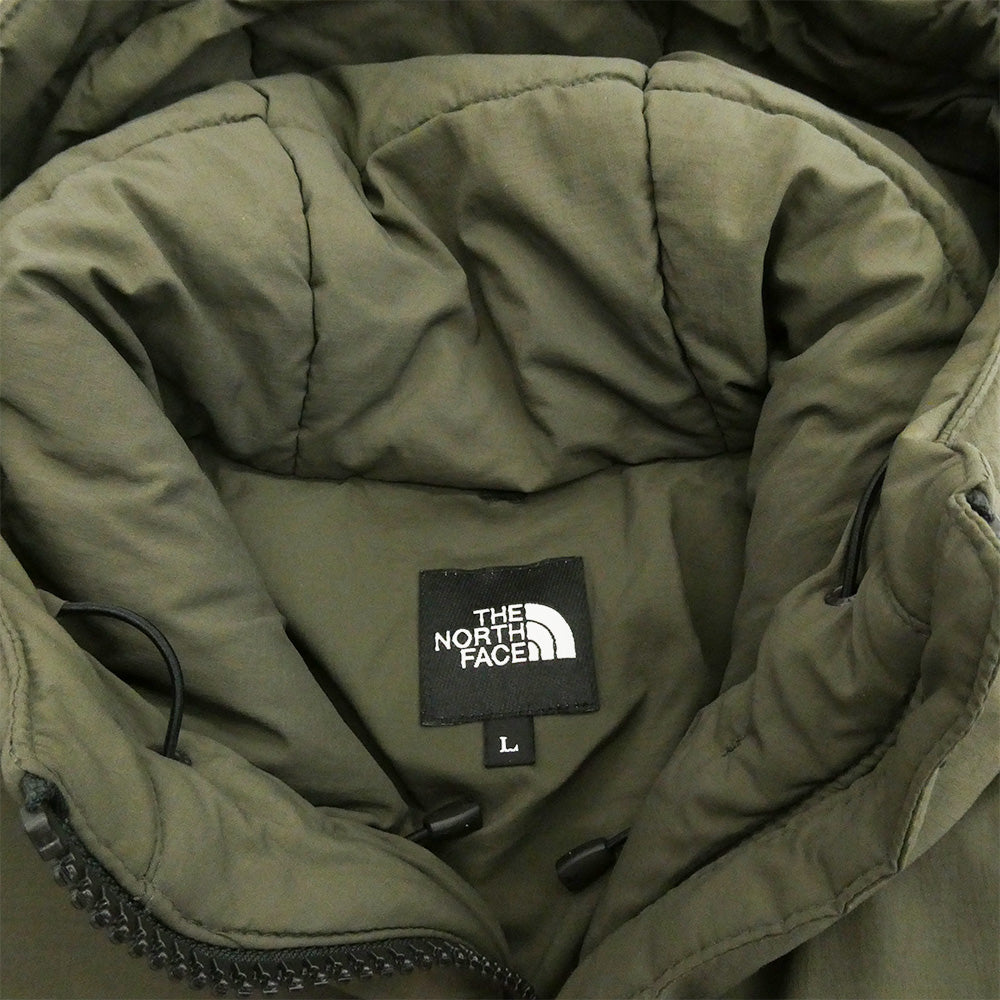 THE NORTH FACE ノースフェイス NY81831 Trango Parka トランゴパーカ フーデッド 中綿 ジャケット カーキ系 L【中古】