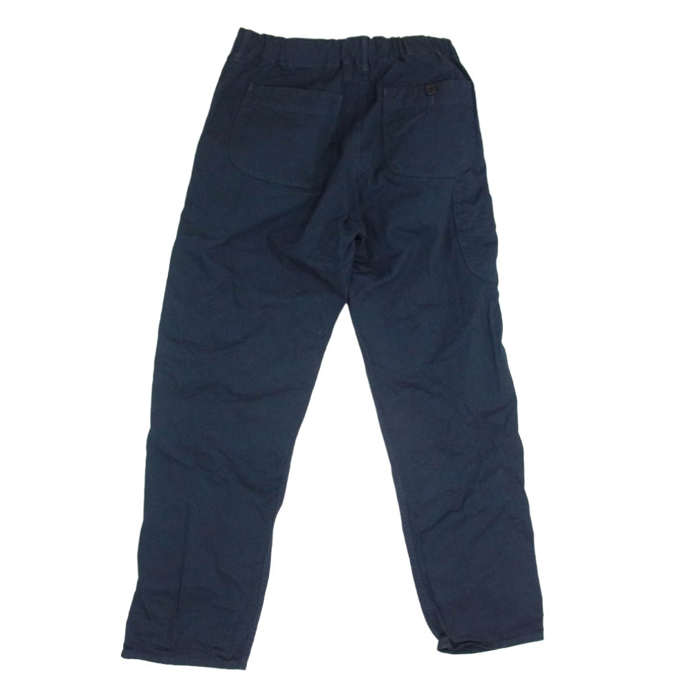 orSlow オアスロウ コットン ボタンフライ チノパンツ パンツ ネイビー系 M【中古】