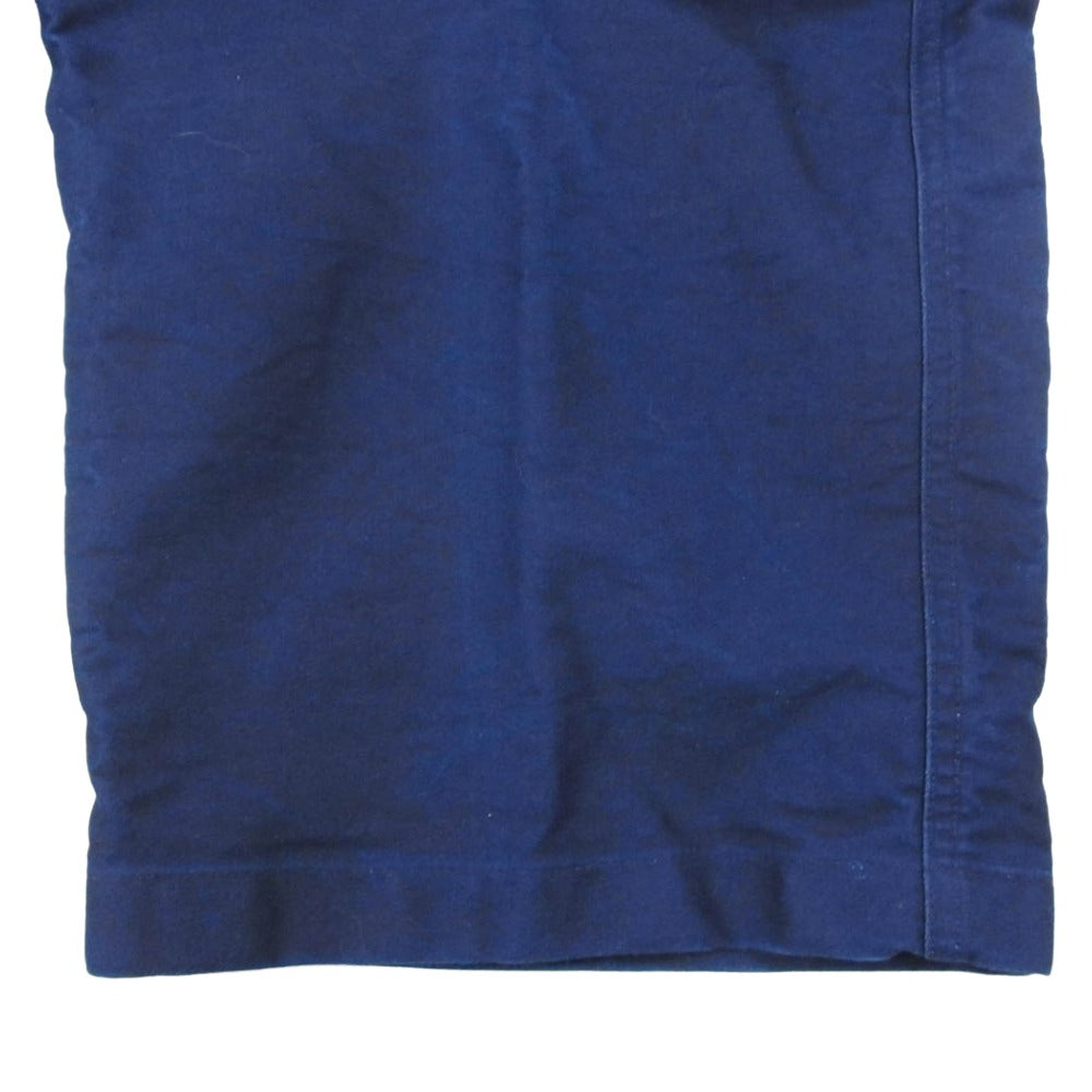ラキネス 13S25HN271P Indigo mole skin ワイド トラウザー パンツ ネイビー系 3【中古】