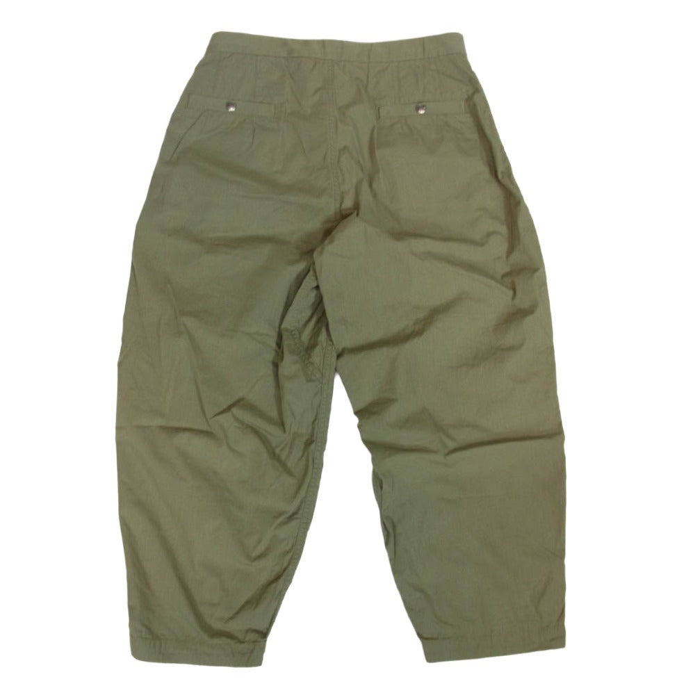 THE NORTH FACE ノースフェイス NT5064N Purple Label パープルレーベル Ripstop Wide Cropped Pants リップストップ ワイド クロップド パンツ カーキ系 32【中古】
