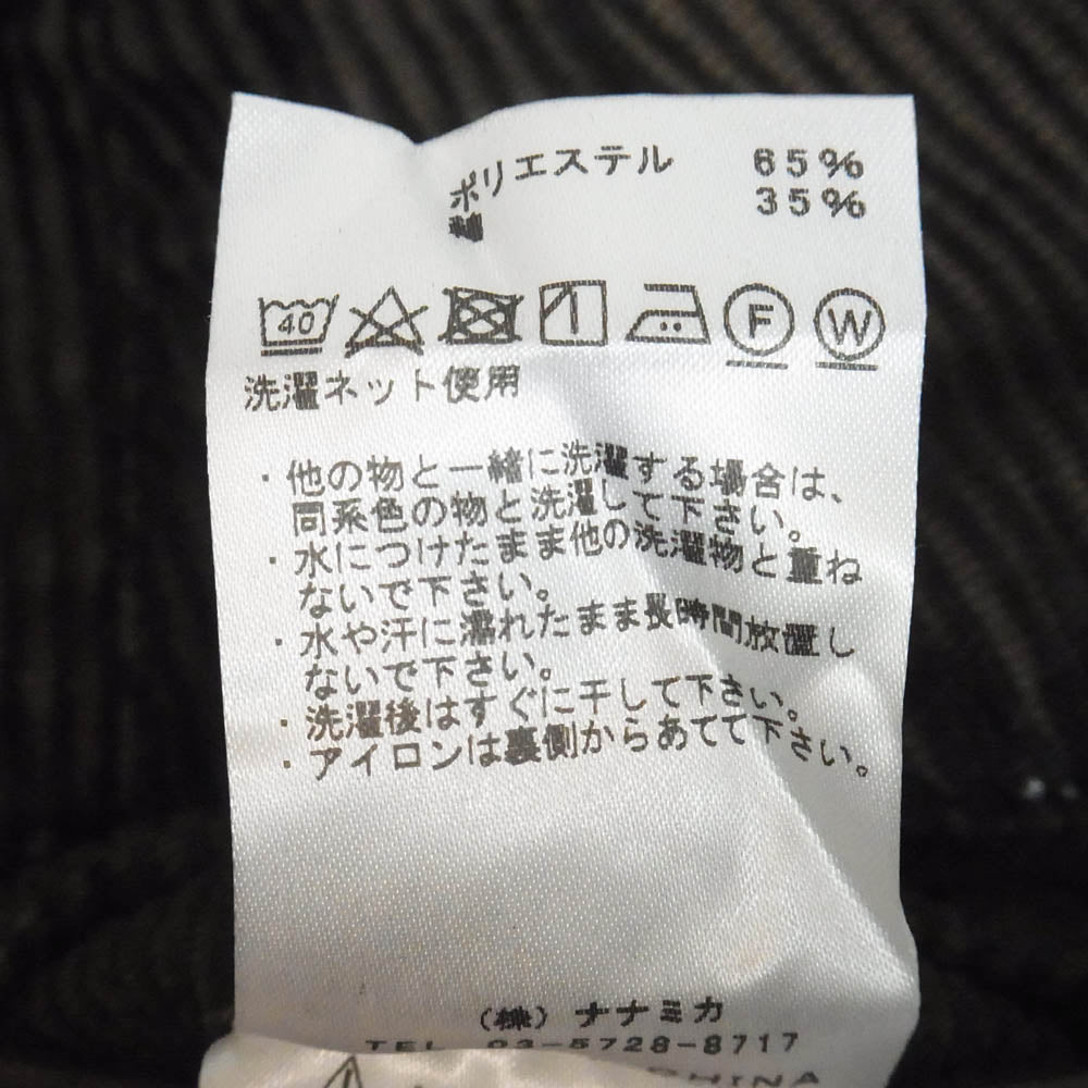 THE NORTH FACE ノースフェイス NT5058N Purple Label パープルレーベル Corduroy Wide Tapered Pants コーデュロイ ワイド テーパードパンツ ブラウン系 30【中古】
