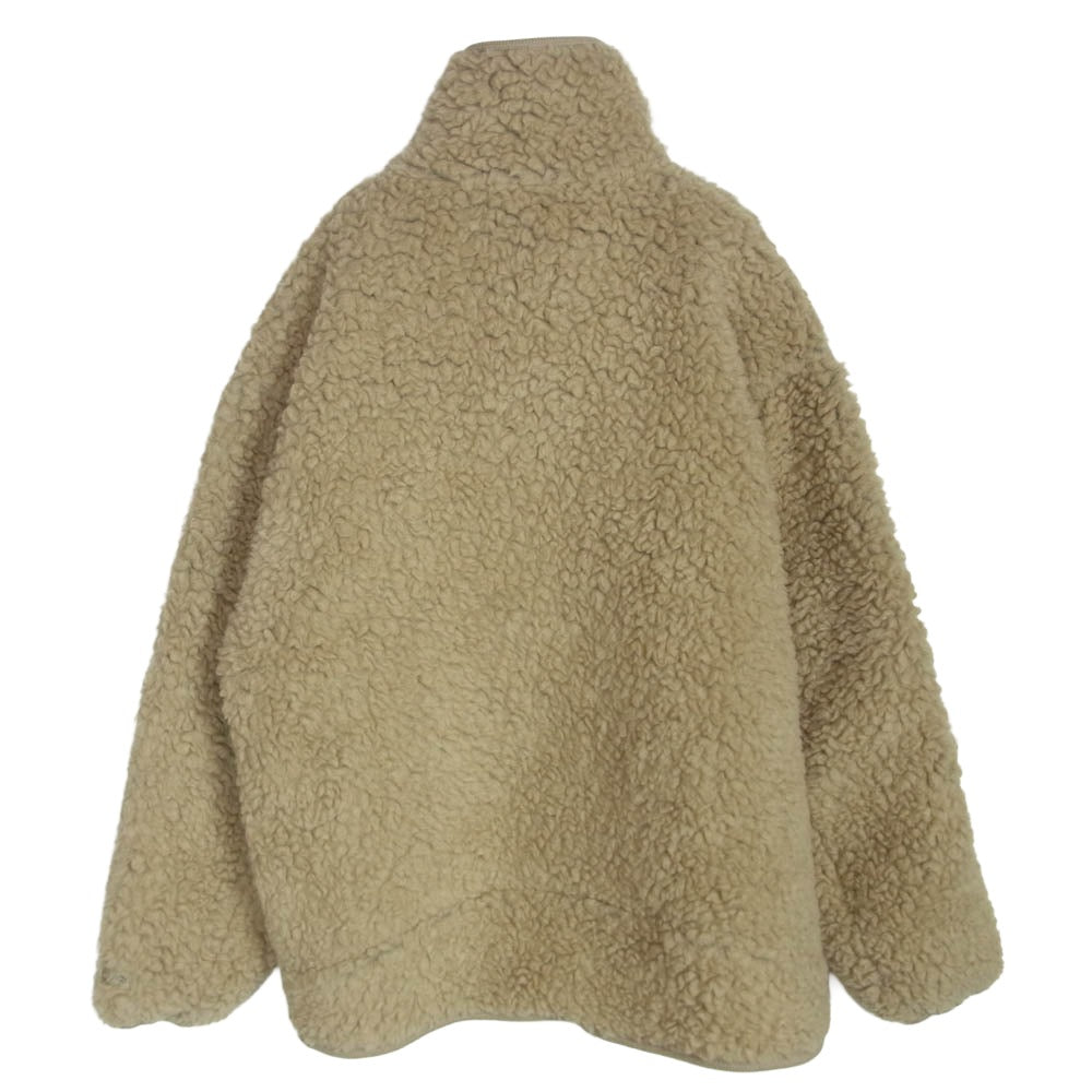 THE NORTH FACE ノースフェイス NA2051N Purple Label パープルレーベル Wool Boa Fleece Field Jacket and Long Coat ウールボアフリース フィールドジャケット ロング コート EC Ecru M【極上美品】【中古】