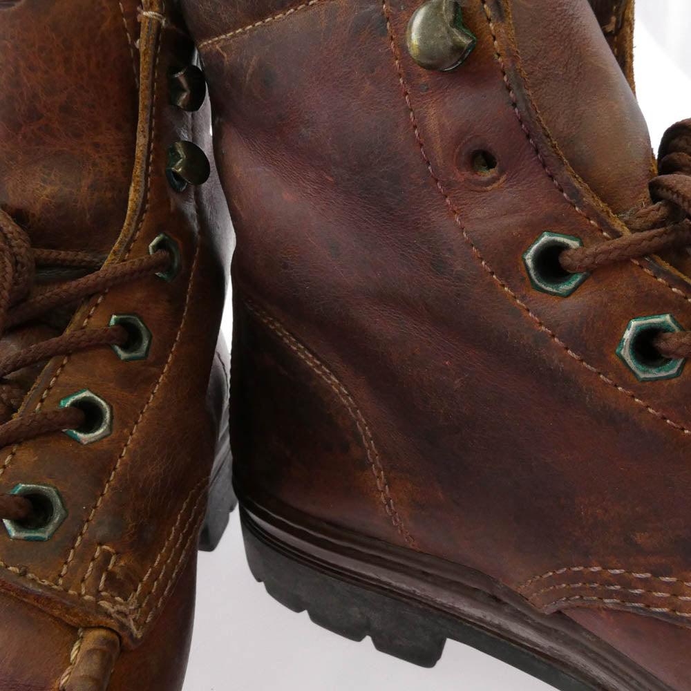 Timberland ティンバーランド レザー ワーク ブーツ ブラウン系 7.5【中古】