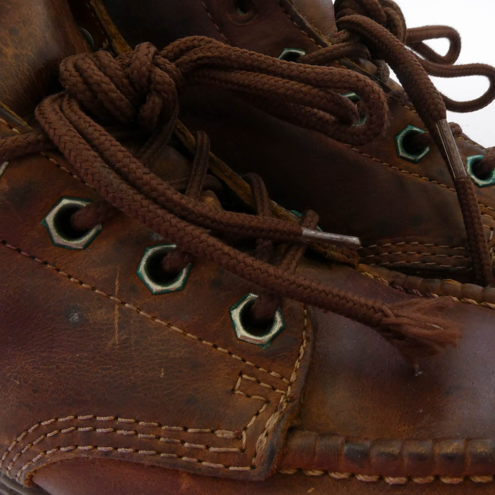 Timberland ティンバーランド レザー ワーク ブーツ ブラウン系 7.5【中古】