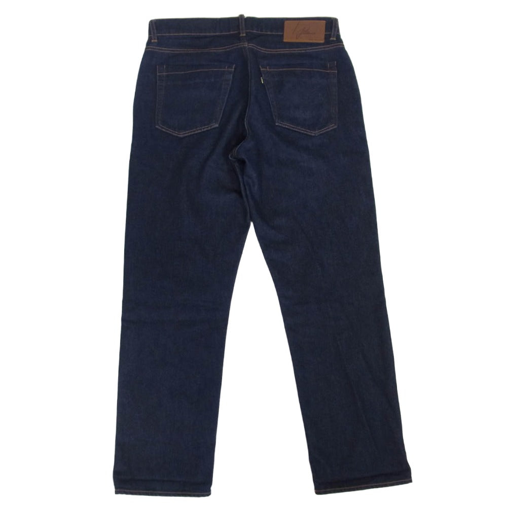 イカイ YPUJF 004 ROBUSTO ロブストコットンシルク デニムパンツ ジーンズ インディゴブルー系 32【中古】