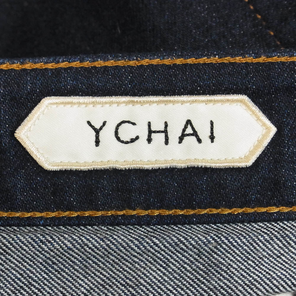 イカイ YPUJF 004 ROBUSTO ロブストコットンシルク デニムパンツ ジーンズ インディゴブルー系 32【中古】