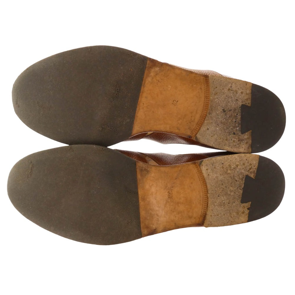 F.LLI Giacometti フラテッリジャコメッティ FG422.007 GURKHA sandal レザー グルカ サンダル ブラウン系 42【中古】