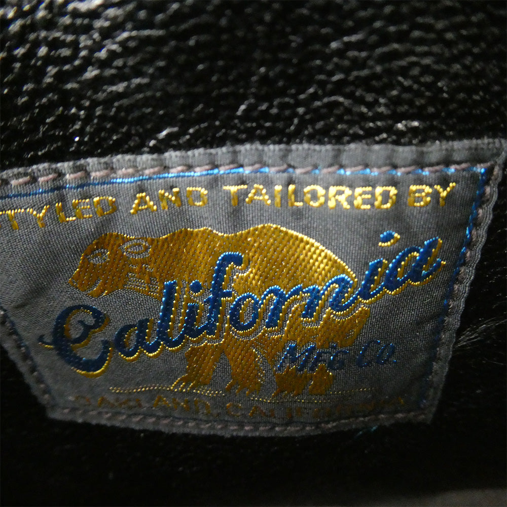 RAINBOW COUNTRY レインボーカントリー G-1 FLIGHT JACKET ゴートスキン レザー フライトジャケット ダークブラウン系 38【中古】