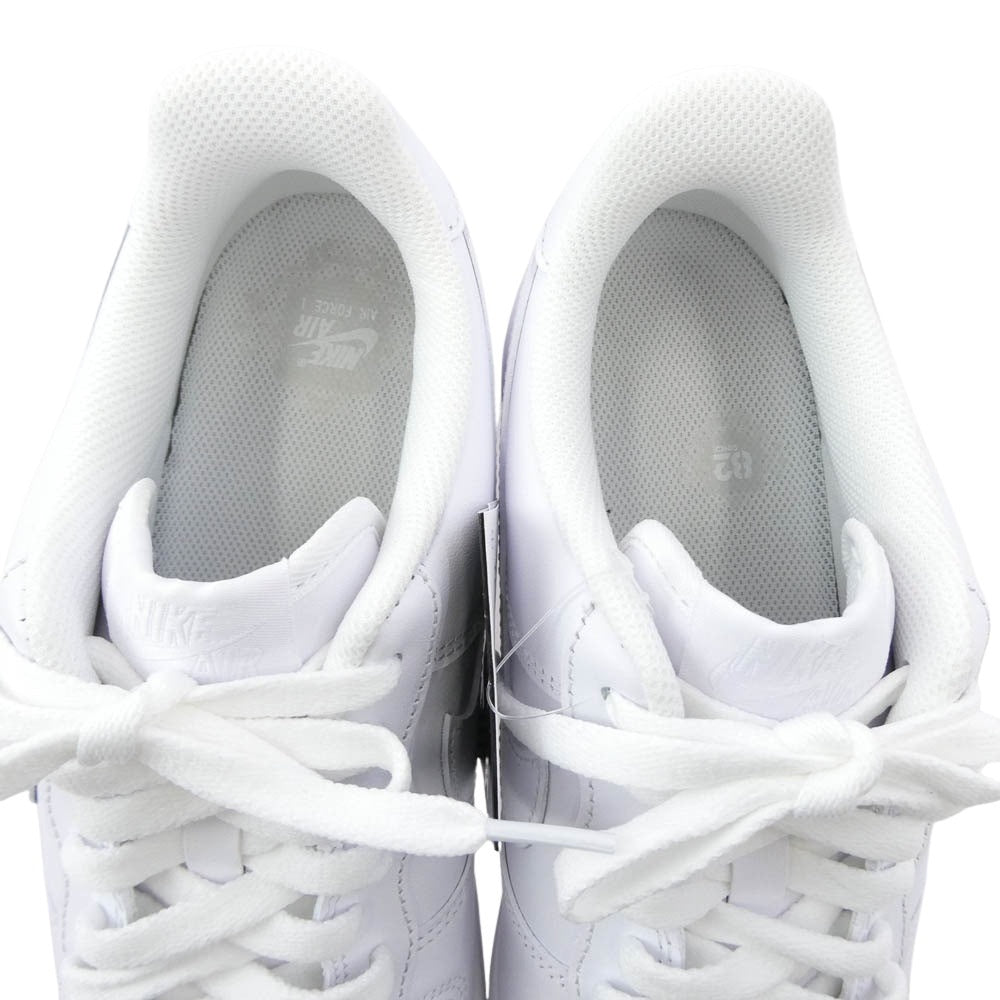 NIKE ナイキ CW2288-111 Air Force 1 Low 07 Triple White 【フェイクバスターズ鑑定済】エアフォース1 トリプルホワイト ローカット スニーカー ホワイト系 27cm【新古品】【未使用】【中古】