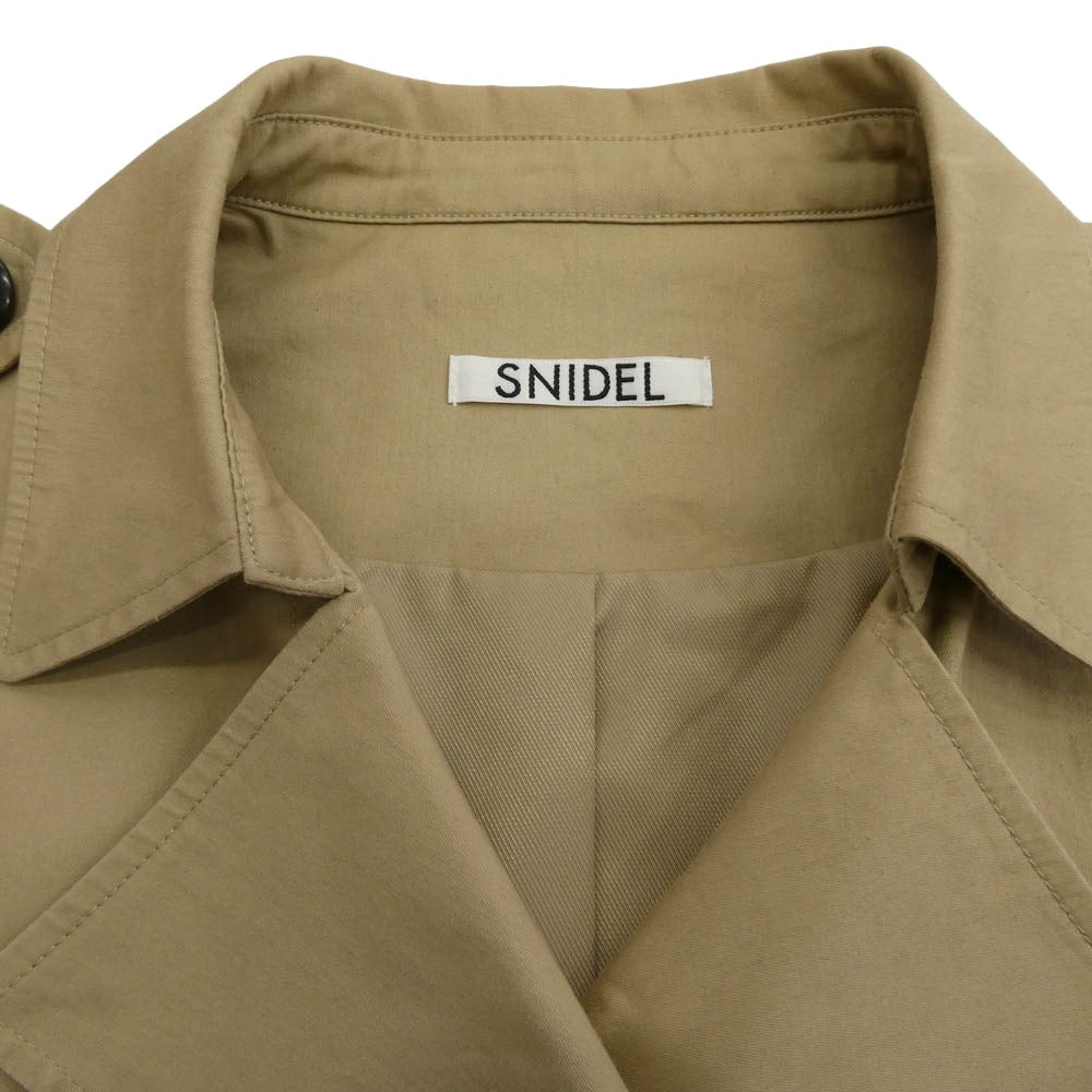 snidel スナイデル SWFC194005 3WAY トレンチ コート ベージュ系 F【中古】