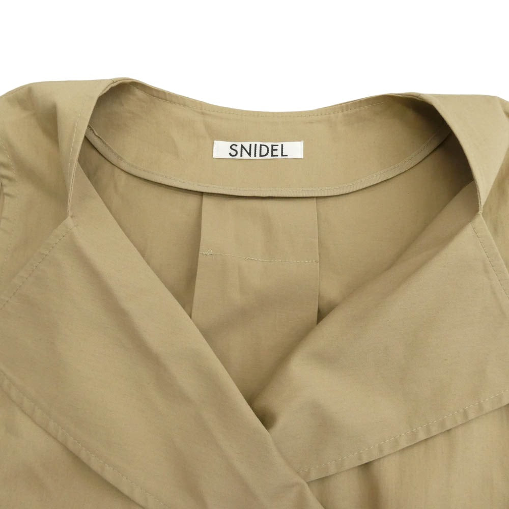 snidel スナイデル SWFC194005 3WAY トレンチ コート ベージュ系 F【中古】