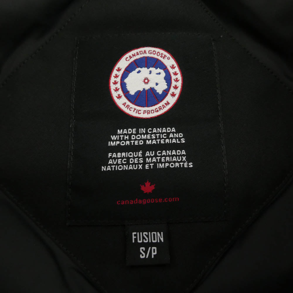 CANADA GOOSE カナダグース 2580LA サザビーリーグ OSSCLAIR PARKA ロスクレアパーカー ファーフーデッド ダウンジャケット ダウンコート ブラック系 S【中古】