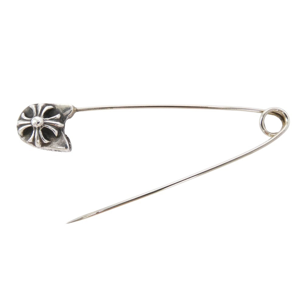 CHROME HEARTS クロムハーツ（原本有） SAFETY PIN LG CHプラス ラージ セーフティピン 安全ピン シルバー系【中古】