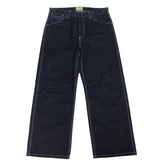 schott ショット 25AW 782-5911005 926 FP WIDE DENIM PANTS インディゴブルー系 34【美品】【中古】