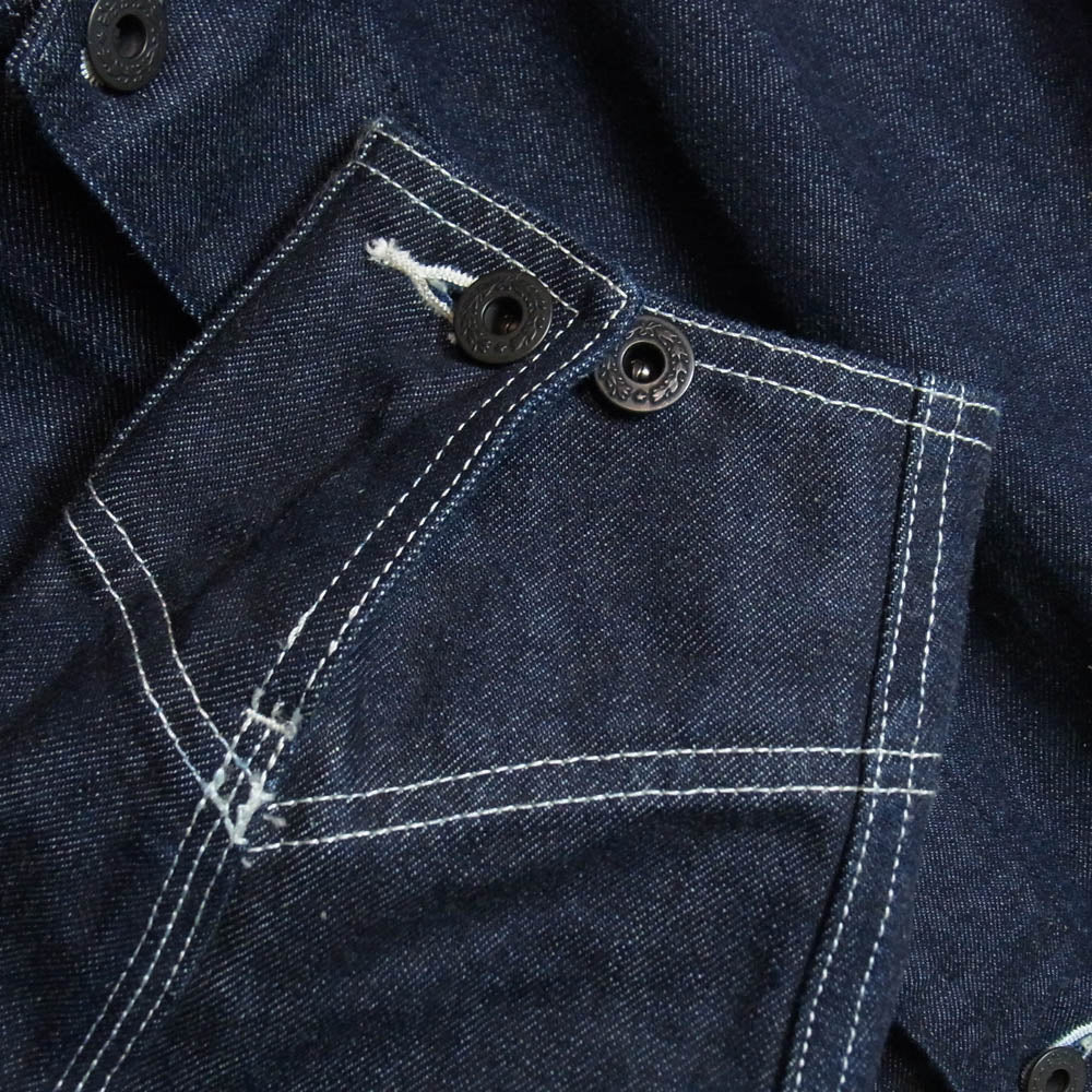 schott ショット 25AW 782-5952005 962J FP COVERALL ファイアプルーフ カバーオール デニム ワークジャケット インディゴブルー系 42【美品】【中古】