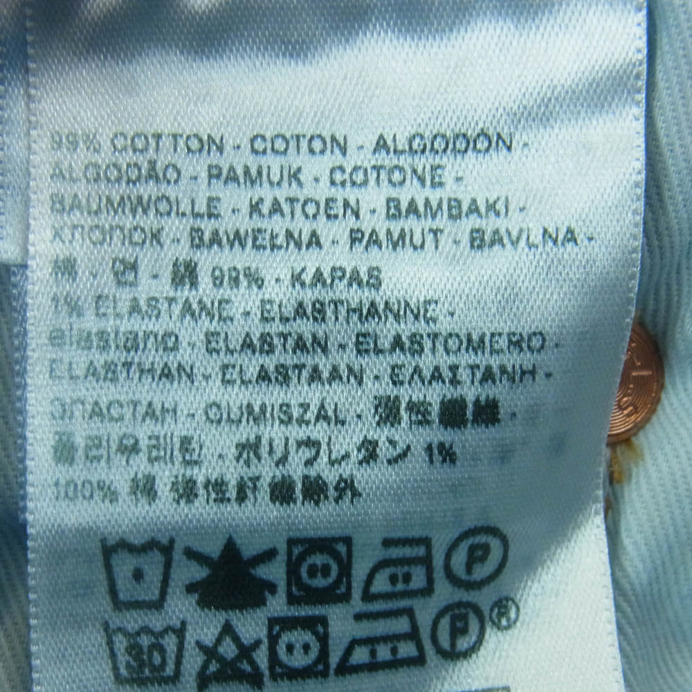 Levi's リーバイス 05510-0736 プレミアム 510 スキニー フィット ストレッチ デニム パンツ インディゴブルー系 W30 L32【新古品】【未使用】【中古】