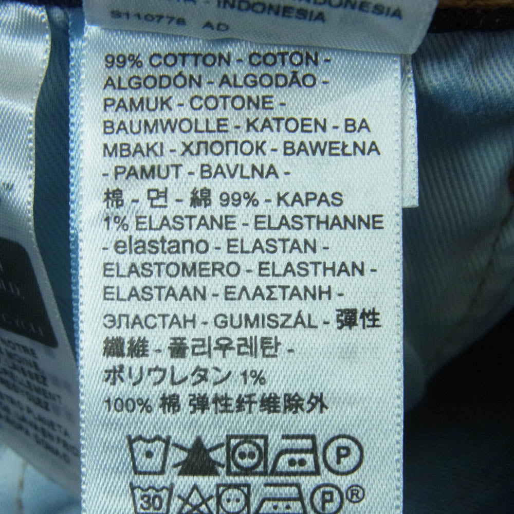 Levi's リーバイス 05510-0736 プレミアム 510 スキニー フィット ストレッチ デニム パンツ インディゴブルー系 W30 L32【新古品】【未使用】【中古】
