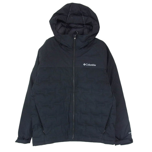 Columbia コロンビア 224 WE7857 グランドトレックIII ダウン フーデッド ジャケット ブラック系 M【中古】