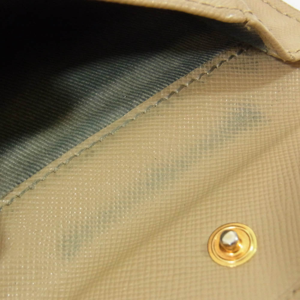 MARNI マルニ 19AW PFMOQ14U13 バイフォールドウォレット レザー 財布 サイフ ブラウン系【中古】