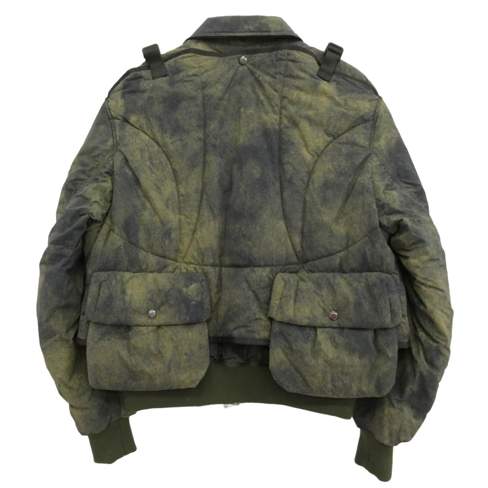 ZARA ザラ ANDERSSON BELL アンダーソン ベル Bomber Jacket With Quilted Vest ベスト付き ボンバー ジャケット ブラック系 カーキ系 S【美品】【中古】