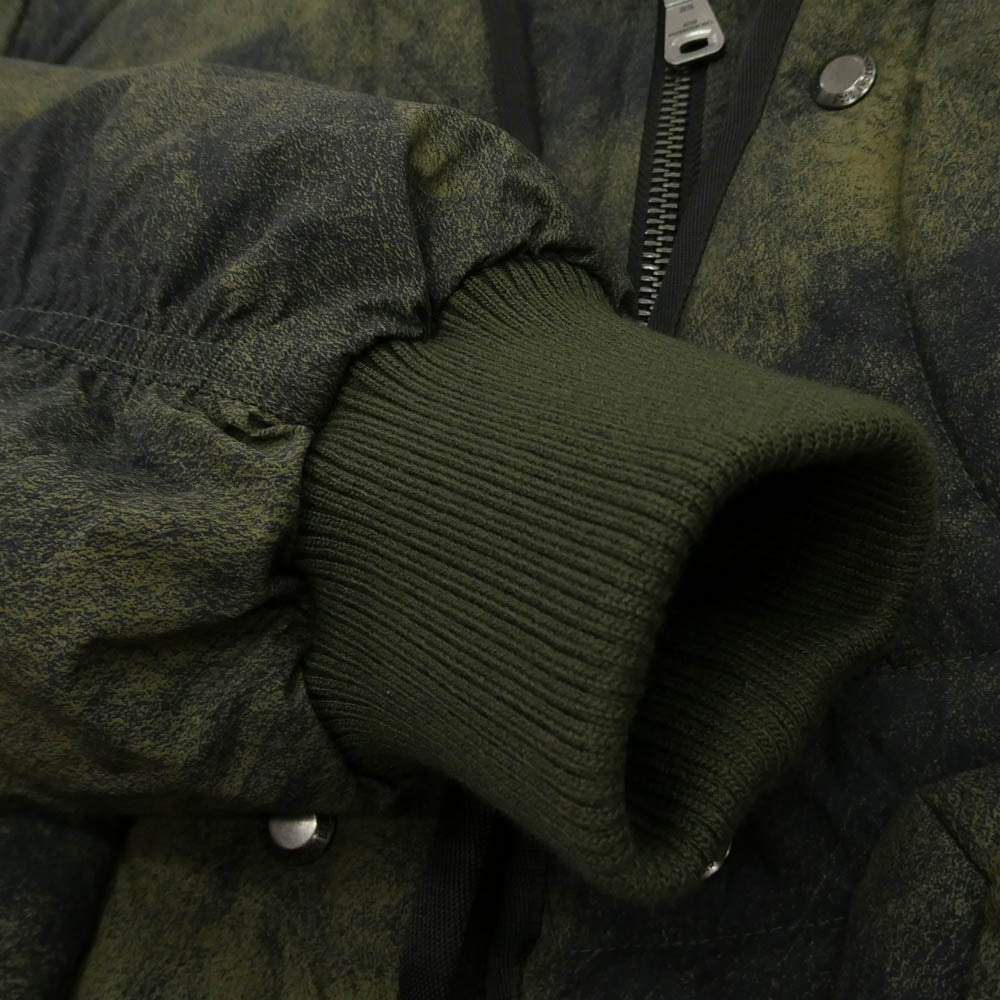 ZARA ザラ ANDERSSON BELL アンダーソン ベル Bomber Jacket With Quilted Vest ベスト付き ボンバー ジャケット ブラック系 カーキ系 S【美品】【中古】
