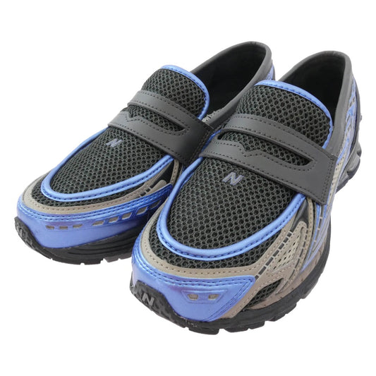 NEW BALANCE ニューバランス U1906LAR LOAFER BLACK ROYAL BLUE METALLIC ローファー ローカット スニーカー ブルー系 ブラック系 27.5cm【中古】