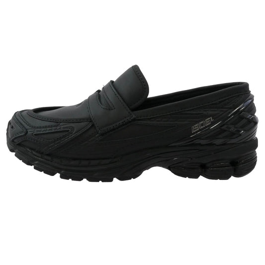 NEW BALANCE ニューバランス U1906LBN LOAFER BLACK LEATHER ローファー ブラック レザー スニーカー ブラック系 27cm【中古】