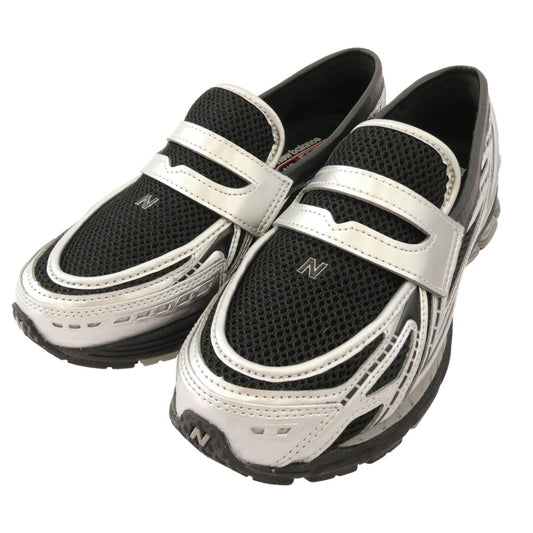 NEW BALANCE ニューバランス U1906LOC LOAFER BLACK SILVER METALLIC ローファー ローカット スニーカー シルバー系 ブラック系 27.5cm【中古】