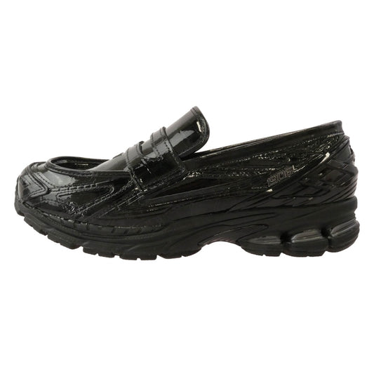 NEW BALANCE ニューバランス U1906LCR LOAFER BLACK CROC ローファー ブラック クロコ スニーカー ブラック系 27.5cm【中古】