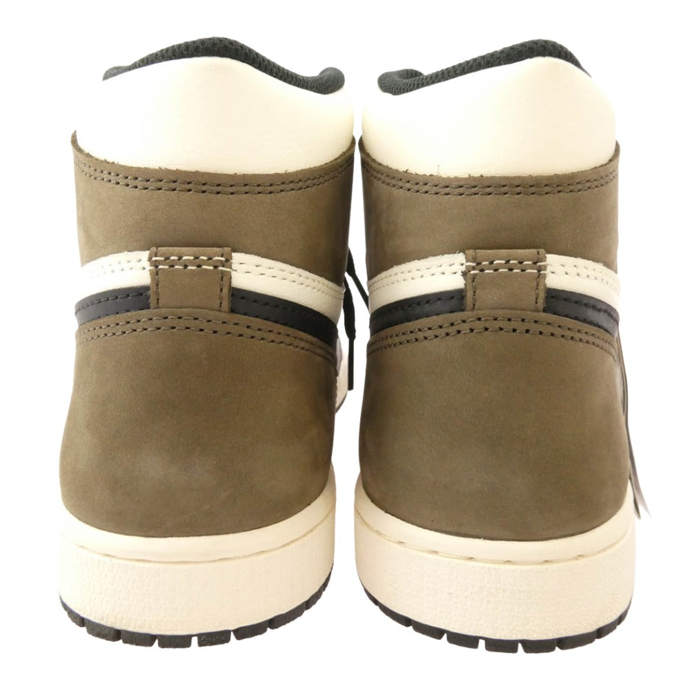 NIKE ナイキ 555088-105 AIR JORDAN1 RETRO HIGH OG DARK MOCHA エアジョーダン ダークモカ ブラック系 ブラウン系 27cm【美品】【中古】