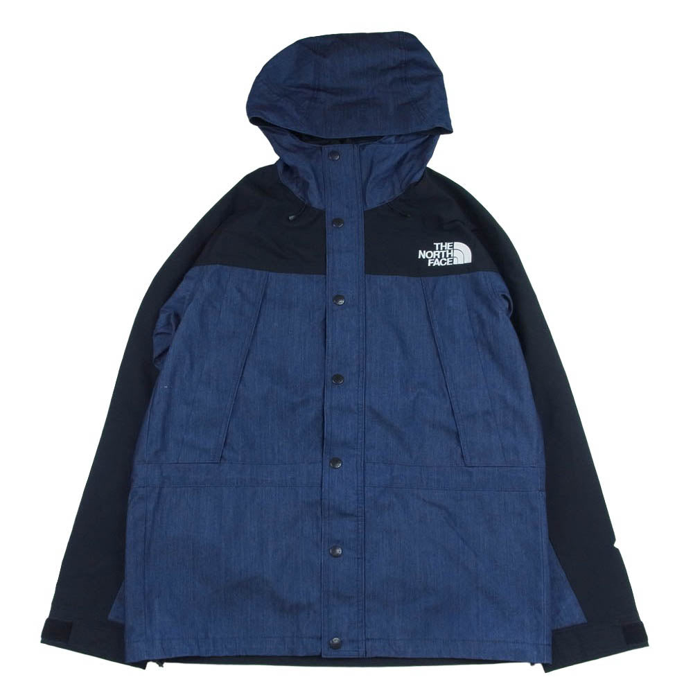 THE NORTH FACE ノースフェイス NP12032 MOUNTAIN LIGHT DENIM JACKET マウンテン ライト デニム ジャケット ブラック系 インディゴブルー系 M【中古】
