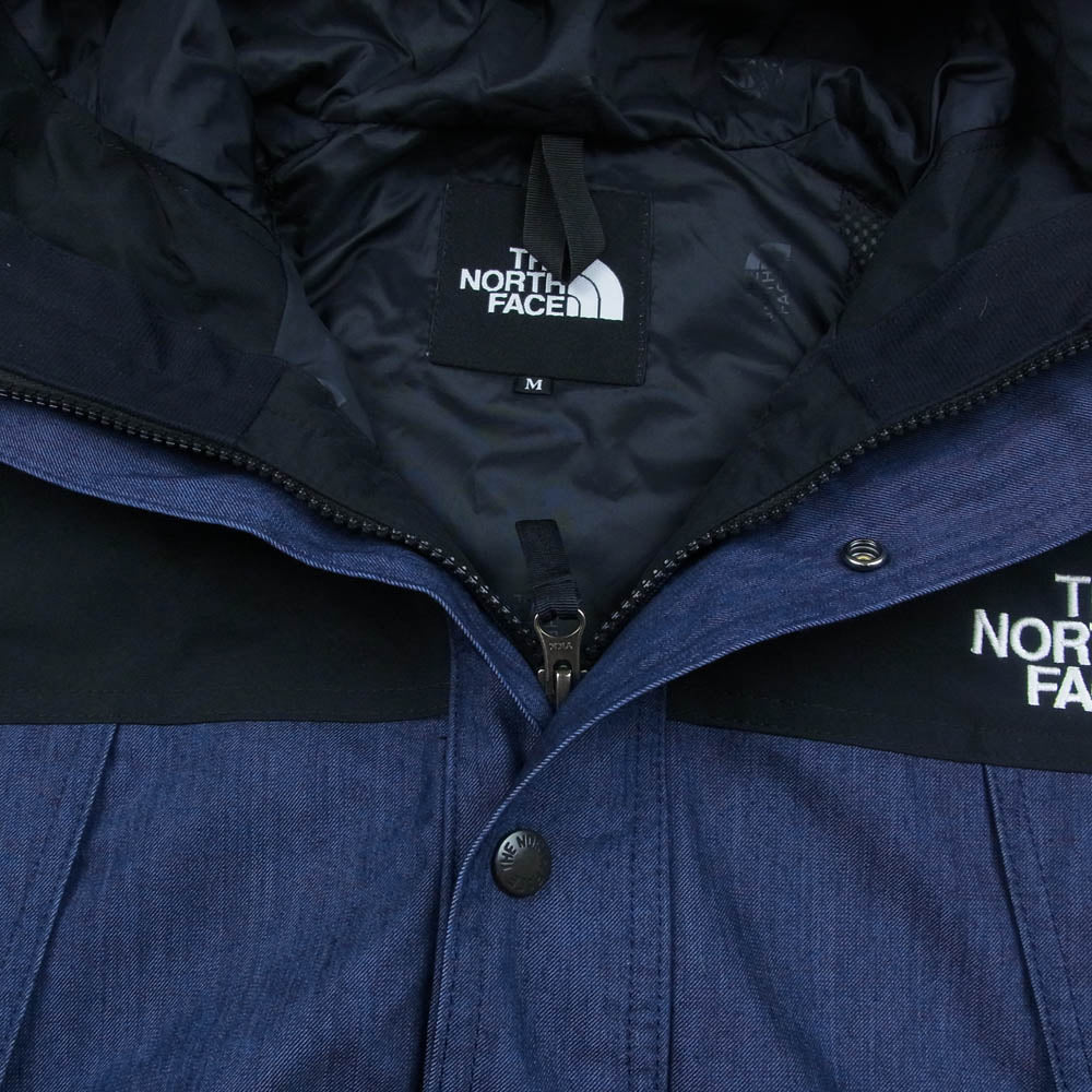 THE NORTH FACE ノースフェイス NP12032 MOUNTAIN LIGHT DENIM JACKET マウンテン ライト デニム ジャケット ブラック系 インディゴブルー系 M【中古】