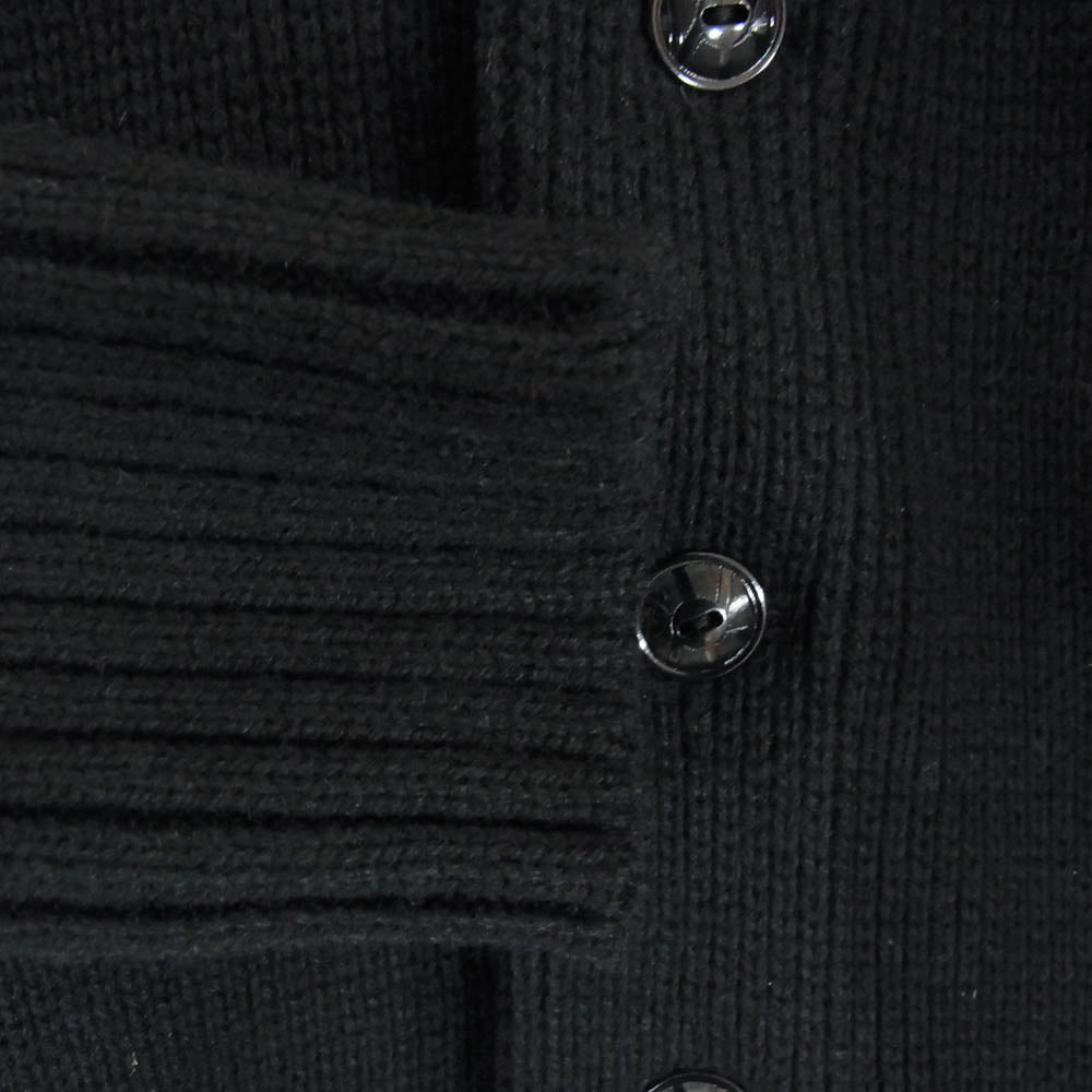グルービンハイ 40'S Cardigan ウール ショールカラー カーディガン ブラック系 S【中古】