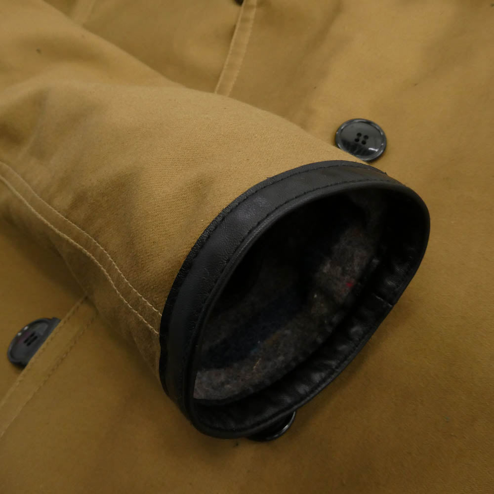 グルービンハイ Sheepskin Coat シープ スキン リアル ムートン コート ライトブラウン系 M【中古】