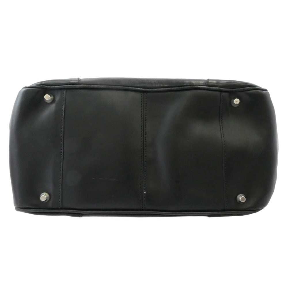 タスティング Dee レザー トートバッグ ブラック系【中古】