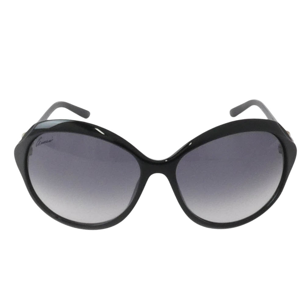 GUCCI グッチ GG3130/S Rounded Gradient Bamboo バンブー サングラス フレーム：ブラック系　レンズ：ブラック系 59□15-125【中古】