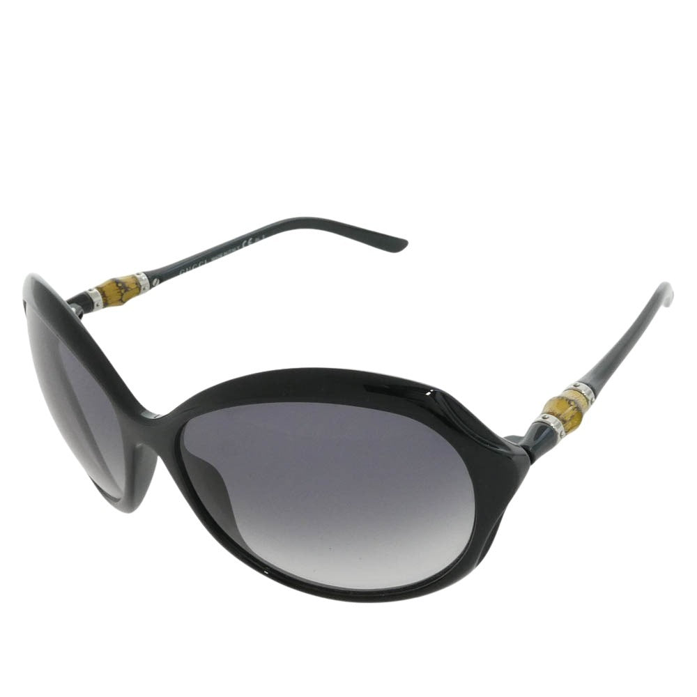 GUCCI グッチ GG3130/S Rounded Gradient Bamboo バンブー サングラス フレーム：ブラック系　レンズ：ブラック系 59□15-125【中古】