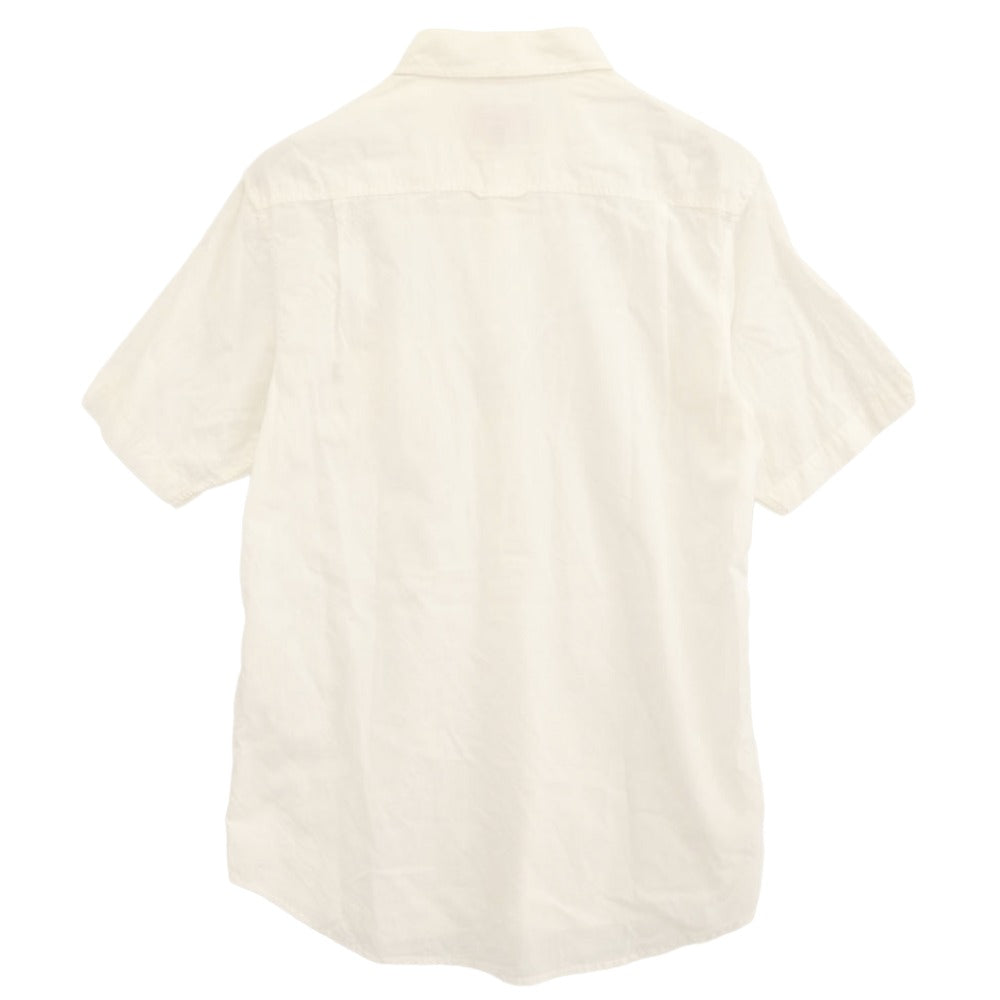 Supreme シュプリーム 13SS Cruise Shirt クルーズ ボタンダウン 半袖 シャツ オフホワイト系 M【中古】