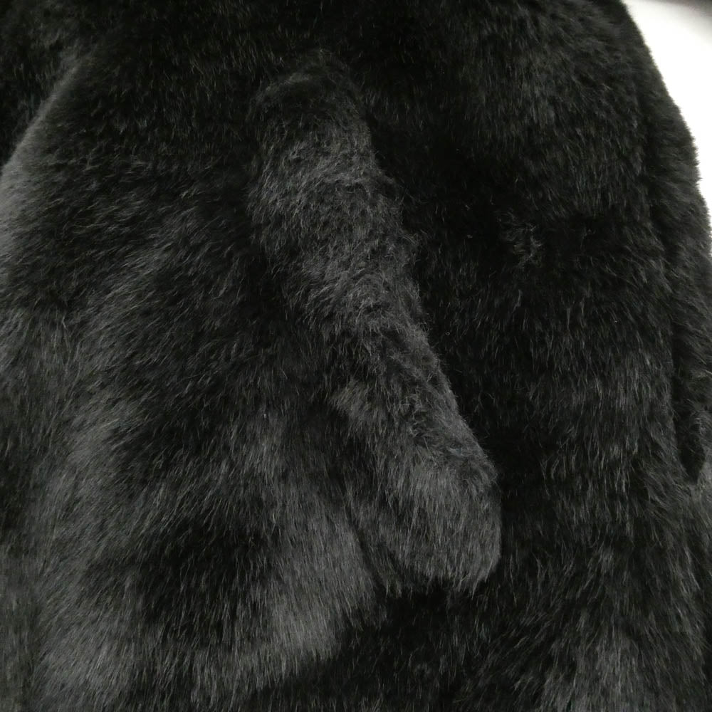 Supreme シュプリーム 17SS Faux fur Bomber Jacket フェイク ファー ボンバー ジャケット ブラック系 M【中古】